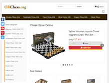 Tablet Screenshot of okchess.org